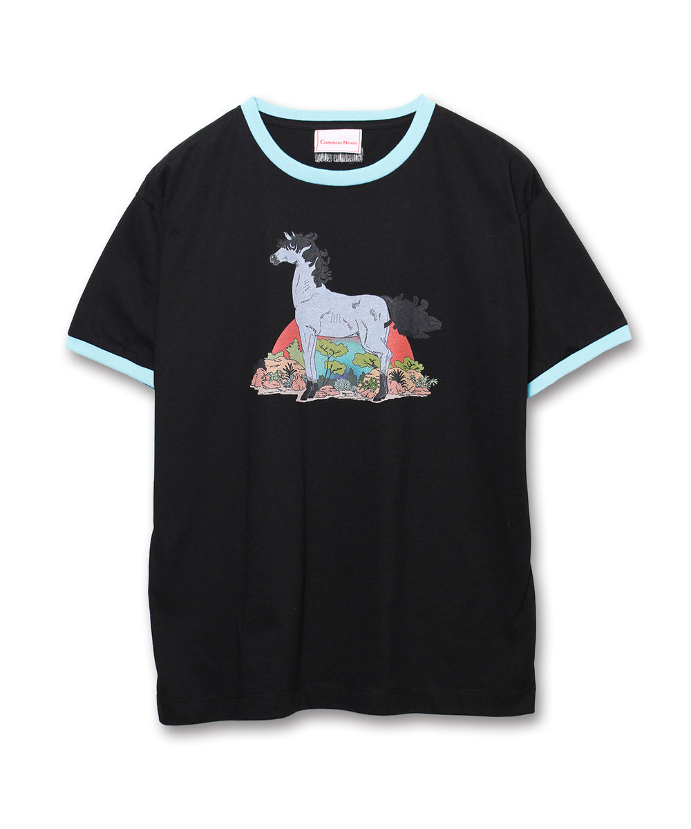 tシャツ HORSE” Tsuguya Ishii 半袖T レディース メンズ tシャツ HORSE” Tsuguya Ishii 半袖T レディース メンズ