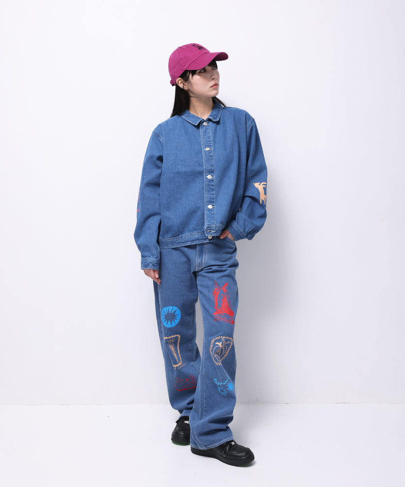 "HORSE" norahi デニムパンツ