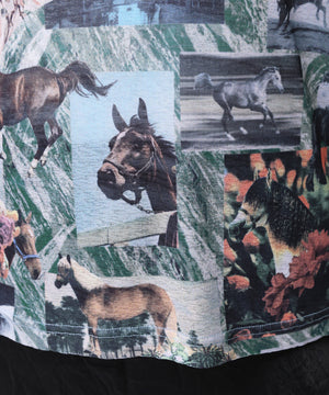 "HORSE" Yumi Matsushita シアートップス半袖