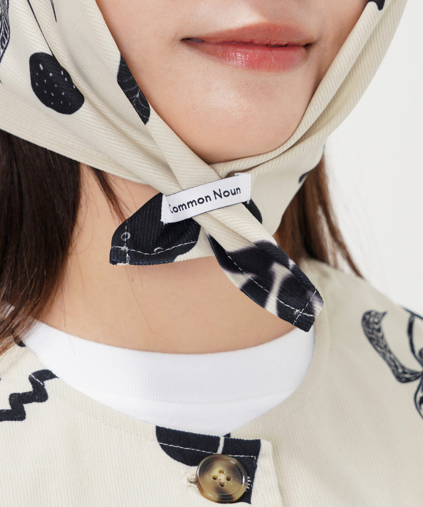 "CAT"＆"DOG" Kana Akiyama コーデュロイバンダナ