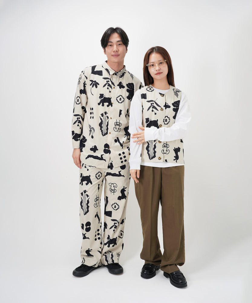 "CAT"＆"DOG" Kana Akiyama コーデュロイパンツ