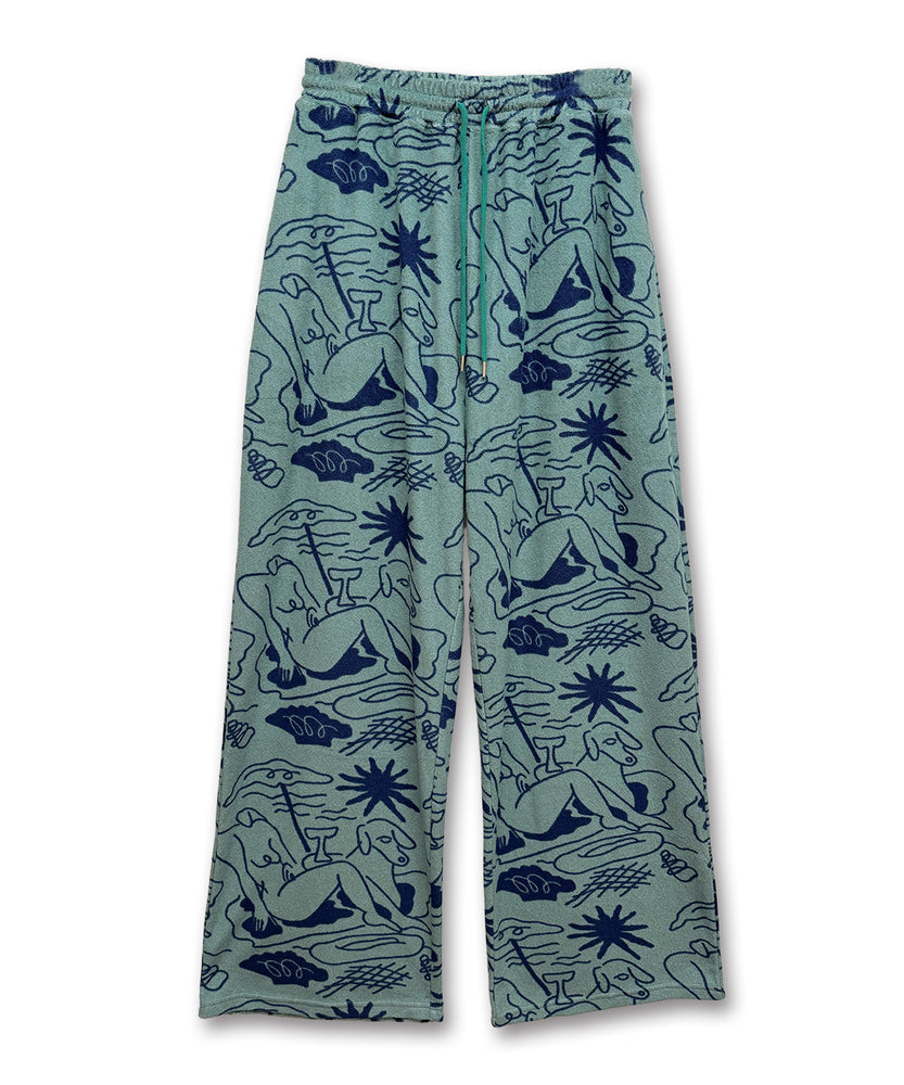 〈先行受注〉"SEA" norahi パイルパンツ