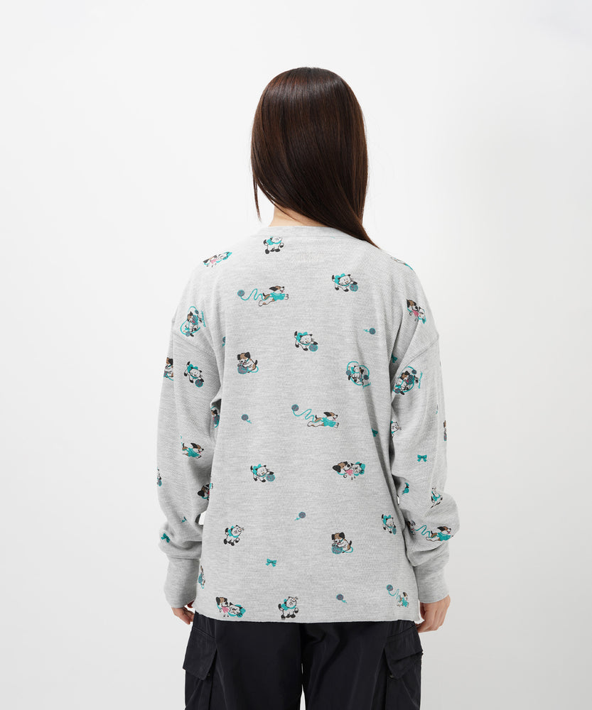 "CAT"＆"DOG" Midori Nakajima サーマルトップス