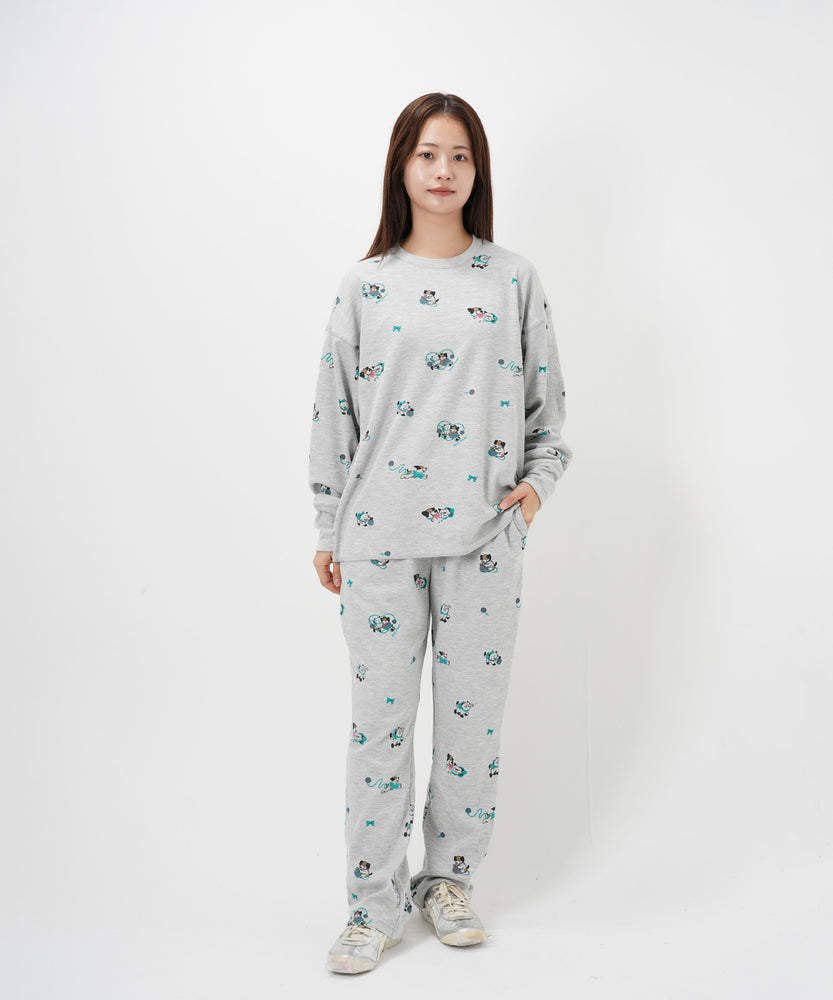 "CAT"＆"DOG" Midori Nakajima サーマルパンツ