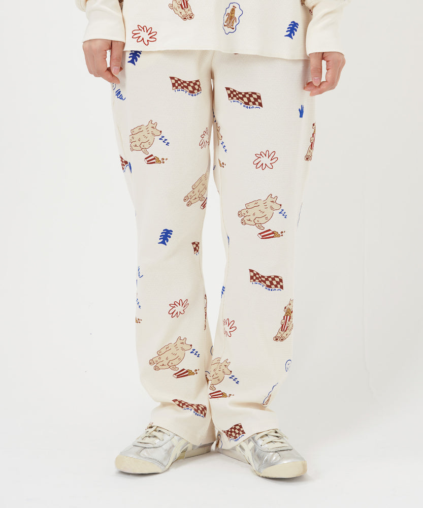 "CAT"＆"DOG" norahi サーマルパンツ