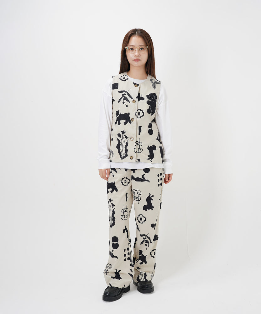 "CAT"＆"DOG" Kana Akiyama コーデュロイパンツ