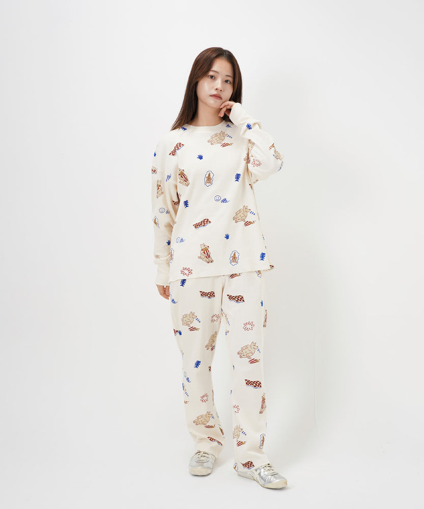 "CAT"＆"DOG" norahi サーマルパンツ