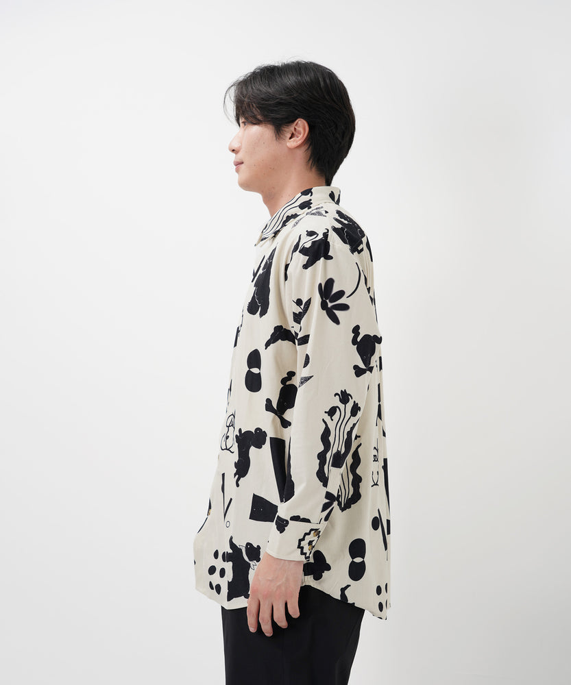 "CAT"＆"DOG" Kana Akiyama コーデュロイシャツ