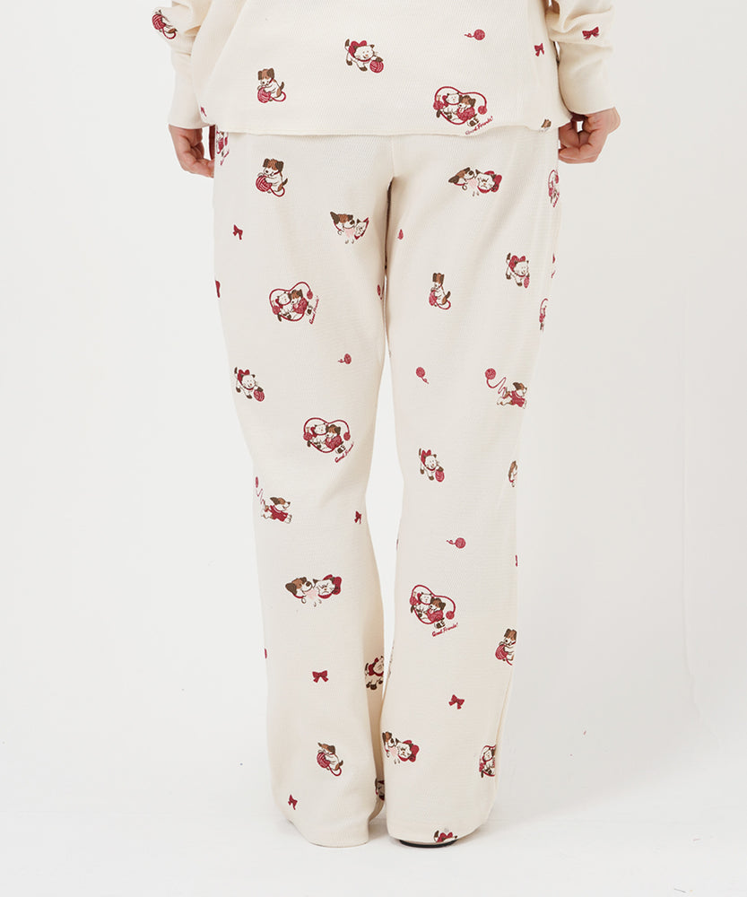 "CAT"＆"DOG" Midori Nakajima サーマルパンツ