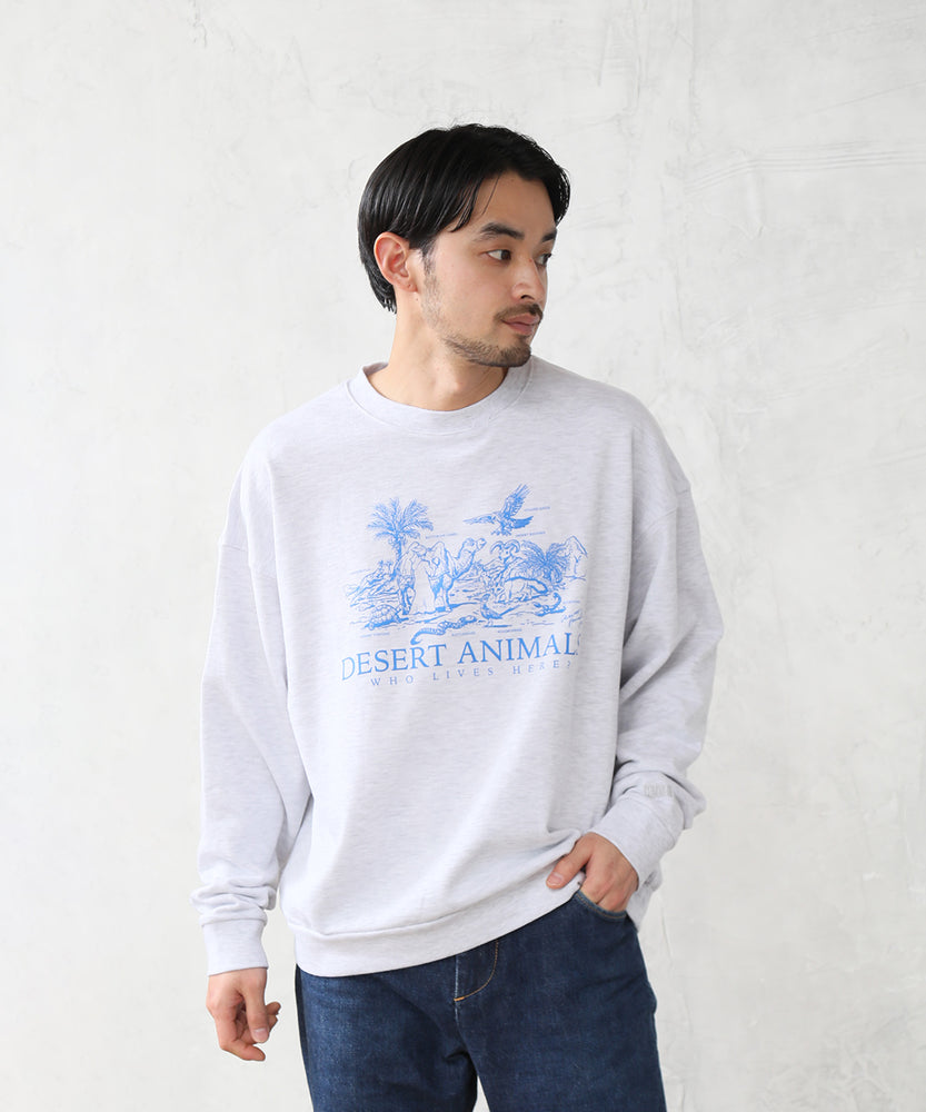 "ANIMAL" hirochika machida クルースウェット
