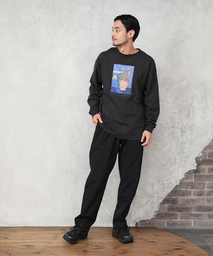 "FLOWER" Ran Miyazaki 天竺ロンT