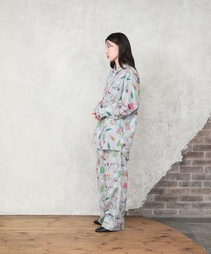 "FLOWER" Ran Miyazaki 布帛パンツ