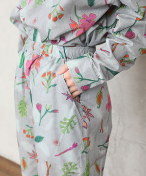 "FLOWER" Ran Miyazaki 布帛パンツ
