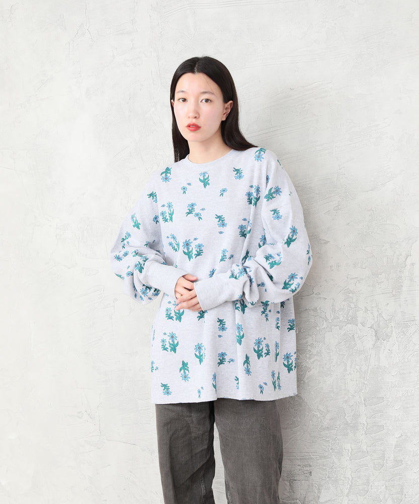 "FLOWER" norahi ワッフルドルマンTee Flower