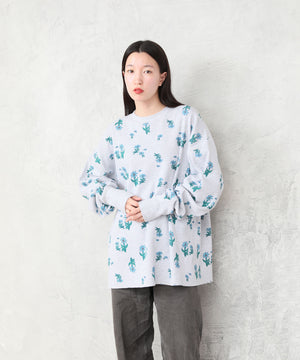 "FLOWER" norahi ワッフルドルマンTee Flower