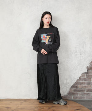 "FLOWER" Yumi Matsushita 天竺ロンT