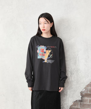 "FLOWER" Yumi Matsushita 天竺ロンT