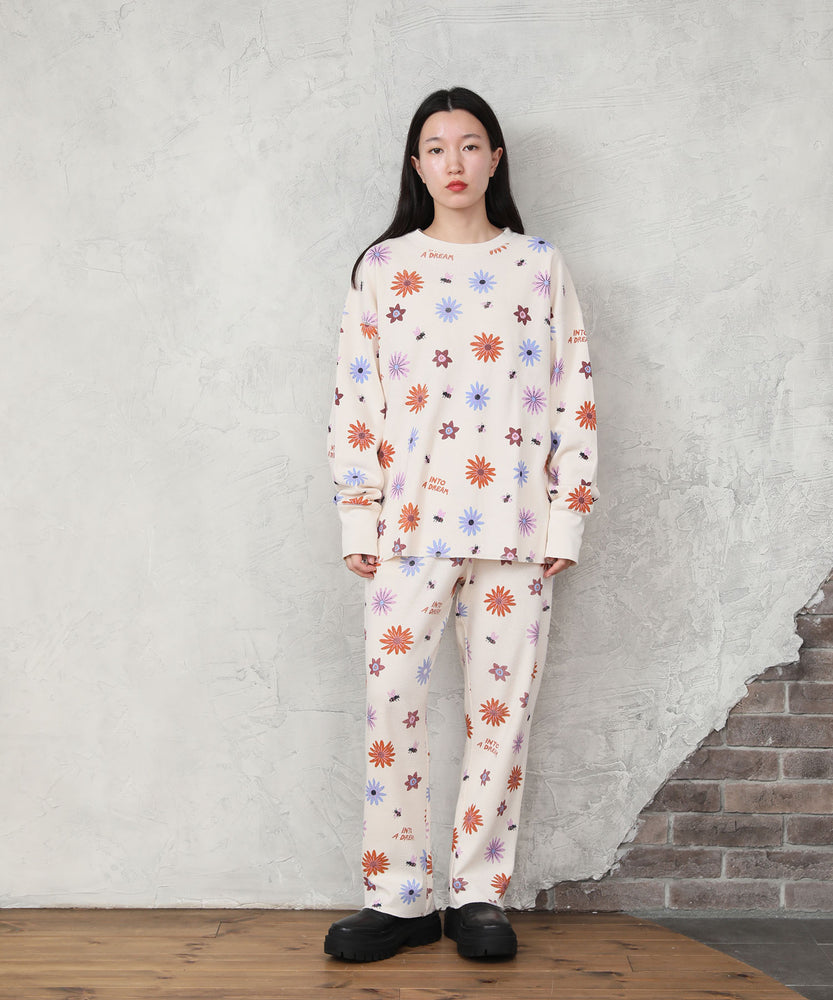 "FLOWER" Shiomi Wada ワッフルパンツ