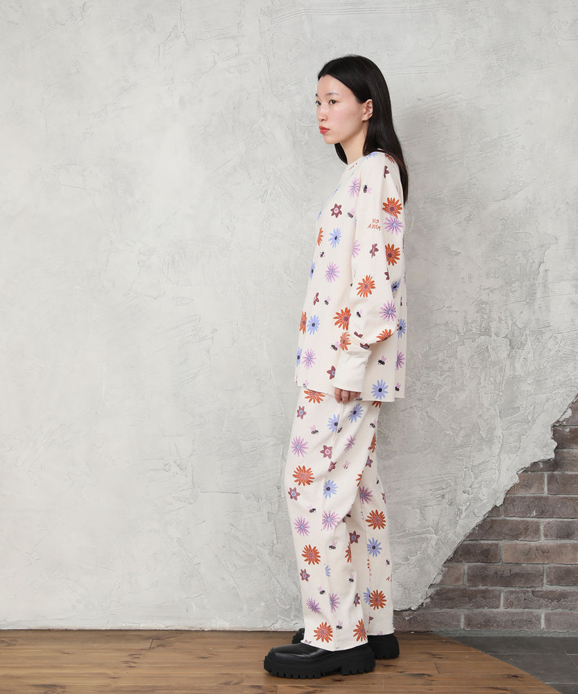 "FLOWER" Shiomi Wada ワッフルパンツ