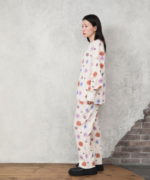 "FLOWER" Shiomi Wada ワッフルパンツ