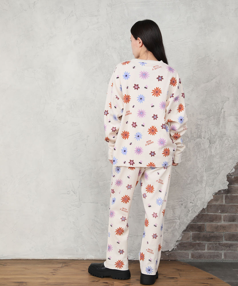 "FLOWER" Shiomi Wada ワッフルパンツ