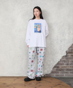 "FLOWER" Shiomi Wada ワッフルパンツ