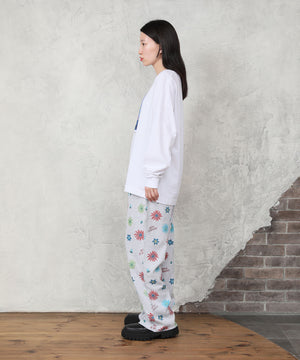 "FLOWER" Shiomi Wada ワッフルパンツ