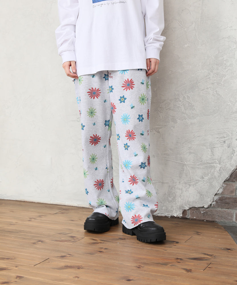 "FLOWER" Shiomi Wada ワッフルパンツ