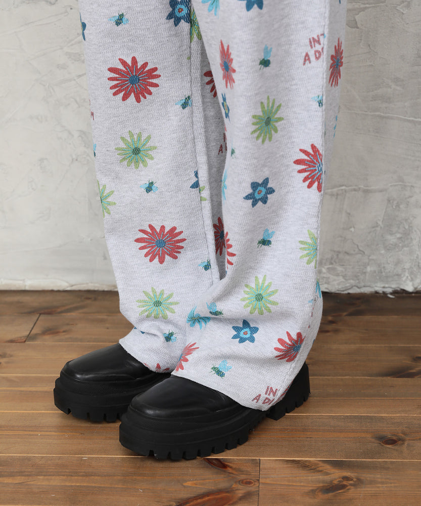 "FLOWER" Shiomi Wada ワッフルパンツ