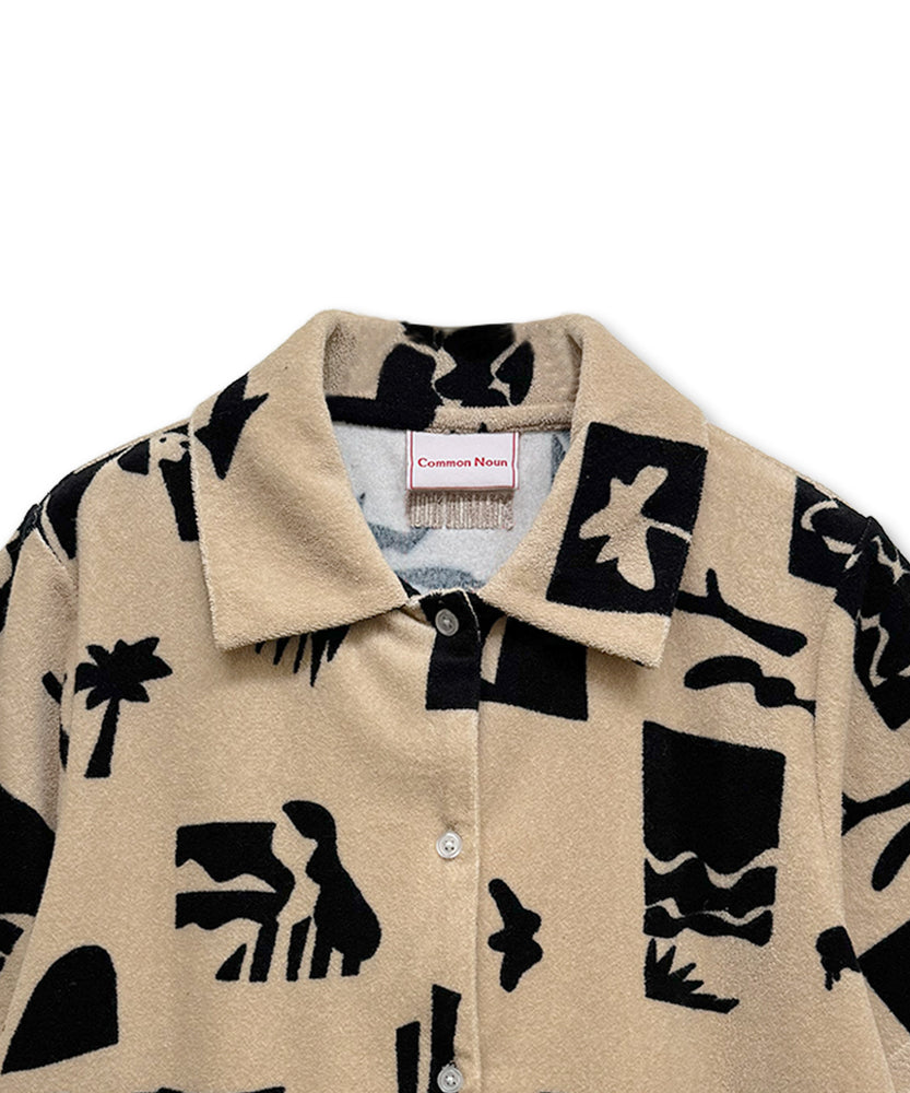 〈先行受注〉"SEA" Yuta Mihira パイル半袖シャツ