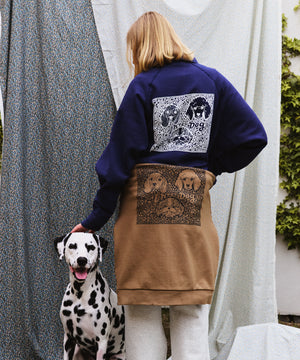"CAT"＆"DOG" Tsuguya Ishii 裏起毛スウェットパンツ