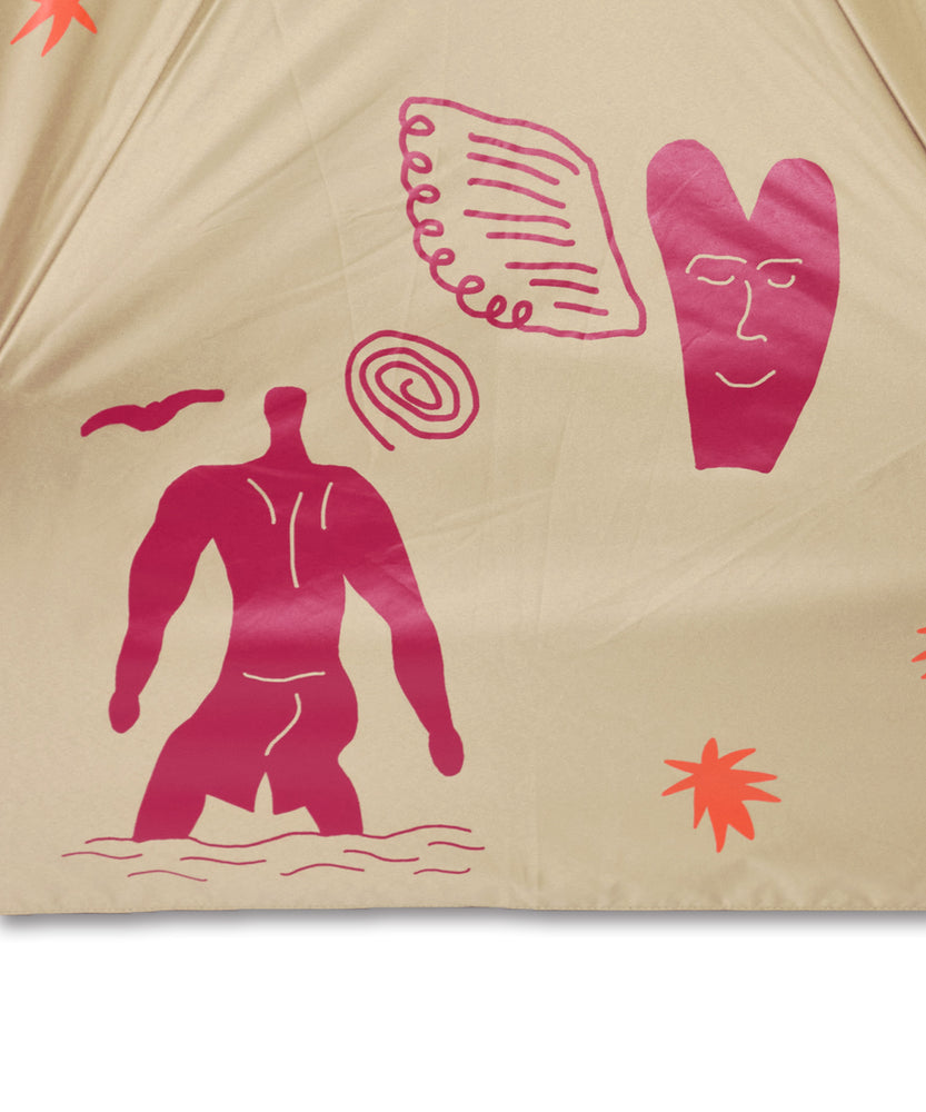 〈先行受注〉"SEA" norahi Wpc.コラボ 晴雨兼用折りたたみ傘