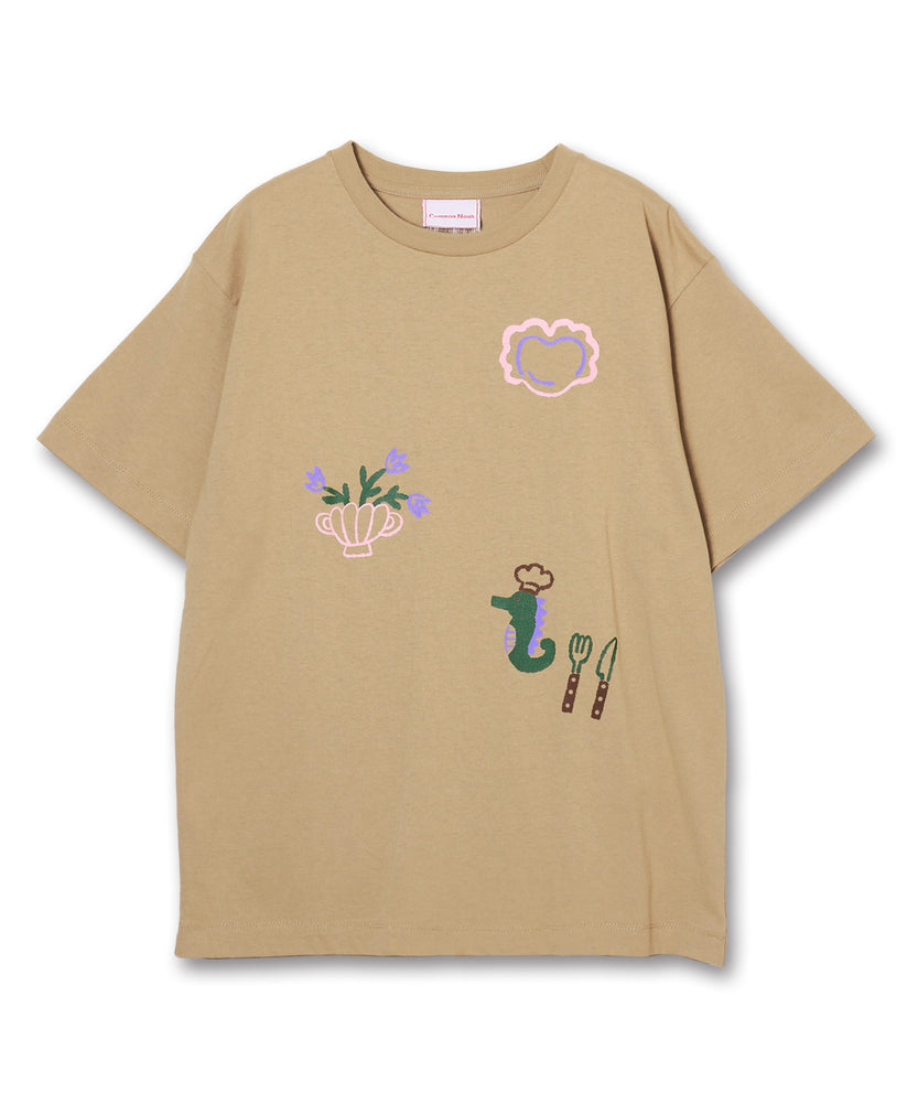 〈先行受注〉"SEA" Midori Nakajima 半袖T