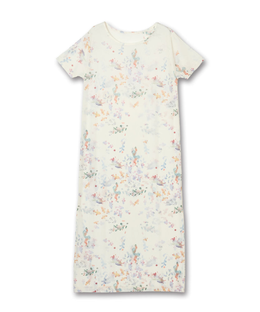 〈先行受注〉"SEA" Kana Akiyama シアー半袖ワンピース