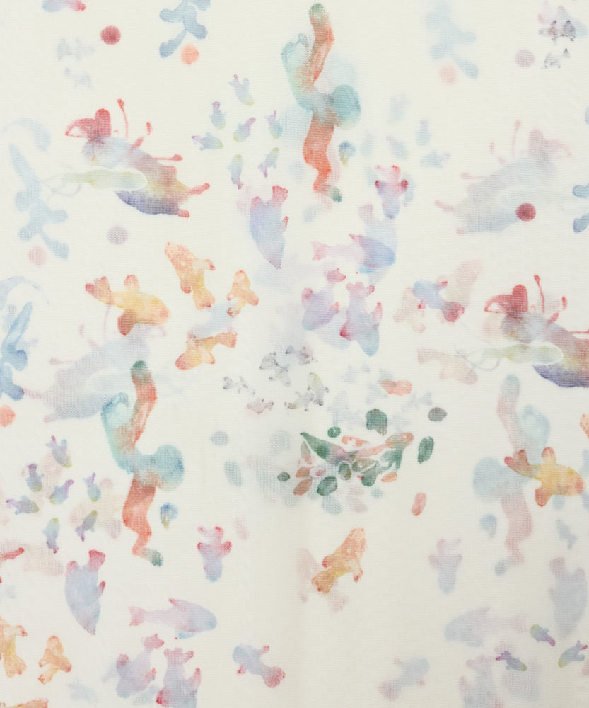 〈先行受注〉"SEA" Kana Akiyama シアー半袖ワンピース