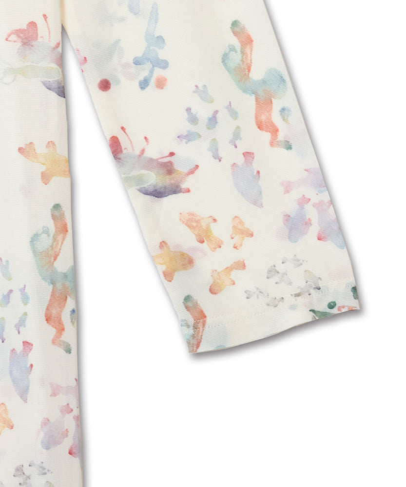 〈先行受注〉"SEA" Kana Akiyama シアー長袖ワンピース