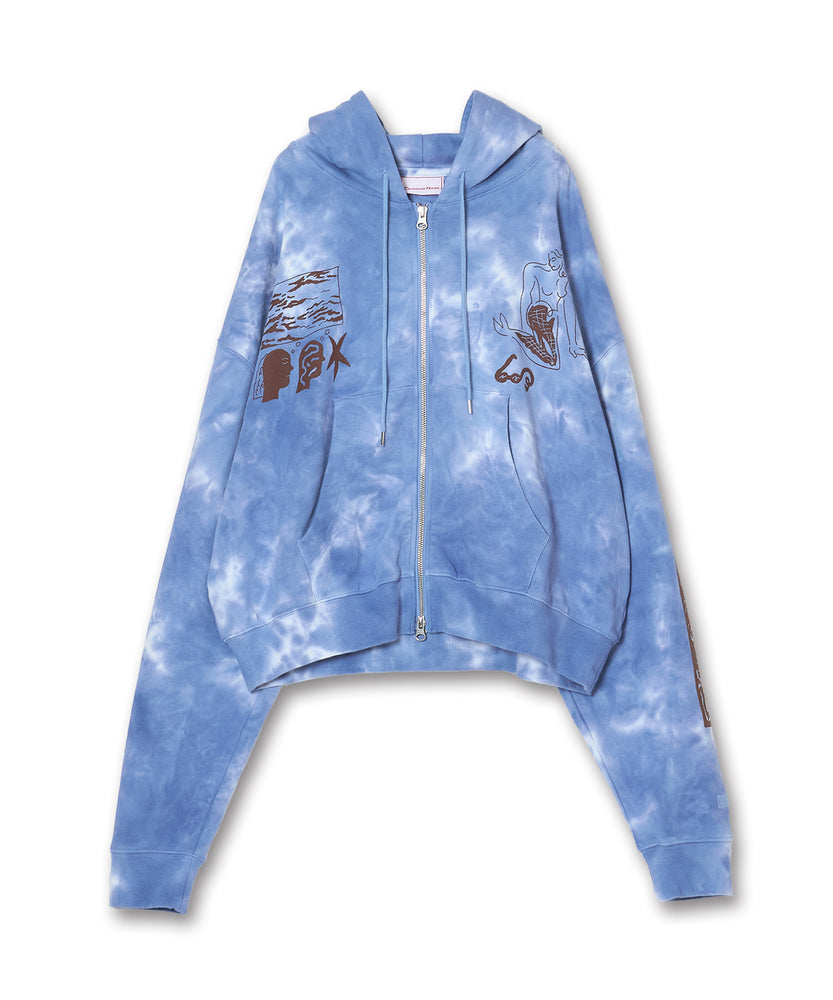 〈先行受注〉"SEA" norahi ジップパーカー