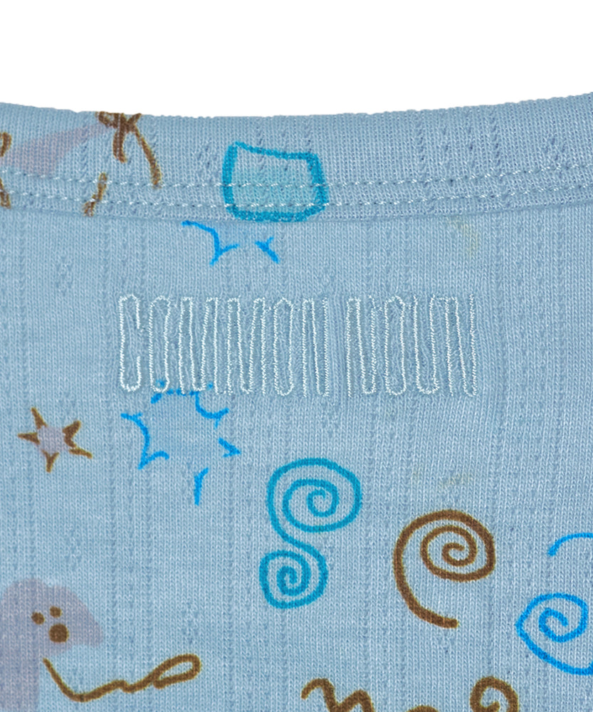 〈先行受注〉"SEA" Aimi Odawara 針抜き半袖トップス