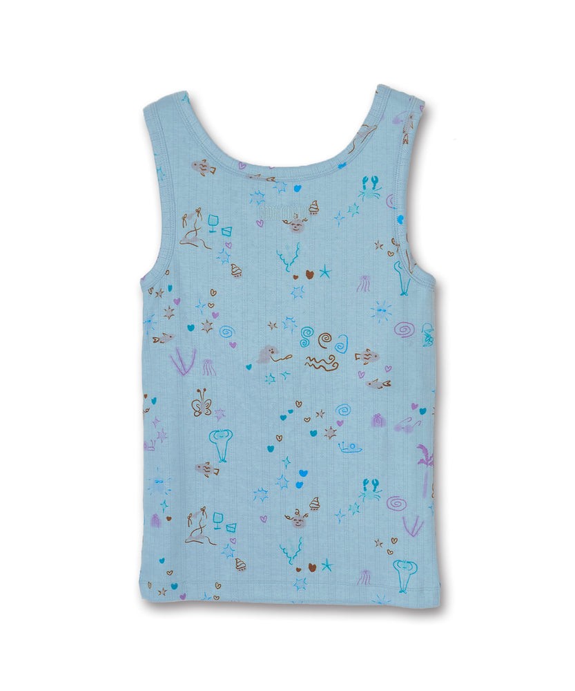 〈先行受注〉"SEA" Aimi Odawara 針抜きタンクトップ