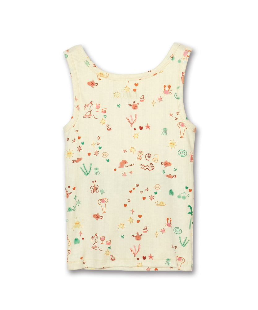 〈先行受注〉"SEA" Aimi Odawara 針抜きタンクトップ