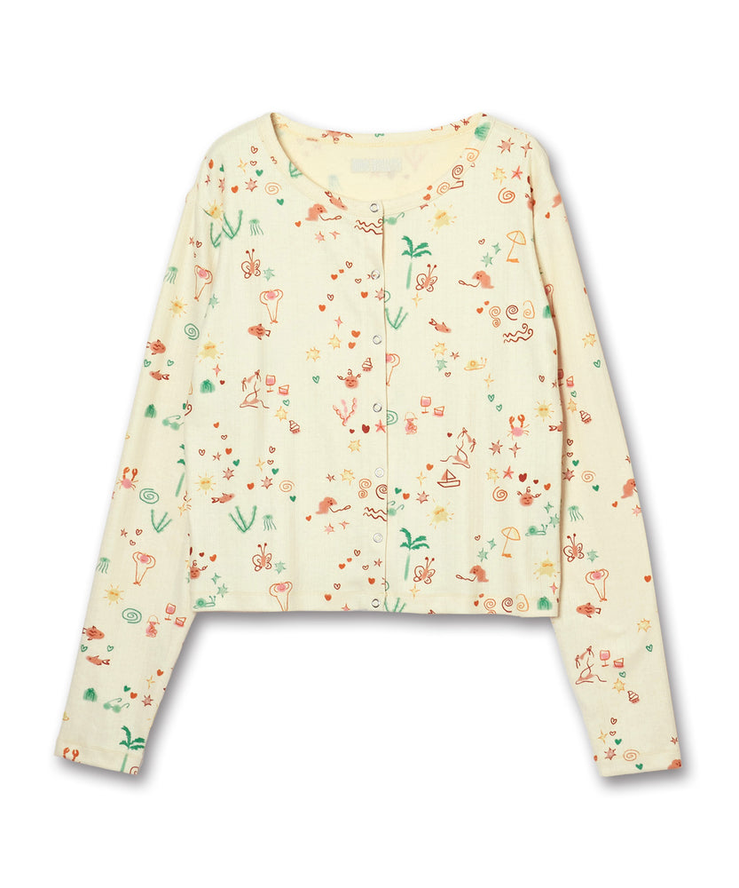 〈先行受注〉"SEA" Aimi Odawara 針抜きカーディガン