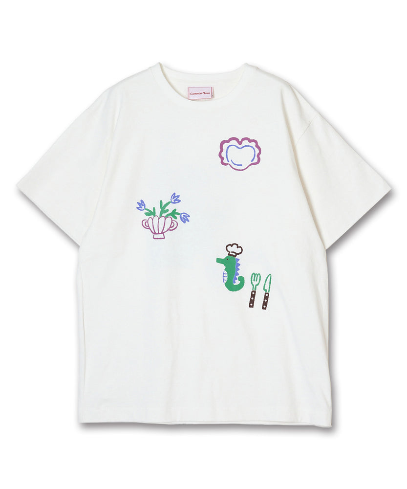 〈先行受注〉"SEA" Midori Nakajima 半袖T