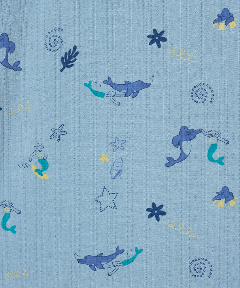 〈先行受注〉"SEA" Midori Nakajima 針抜きタンクトップ