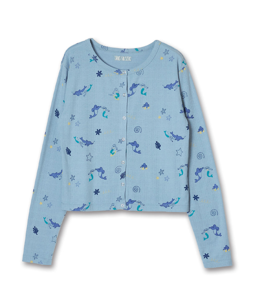 〈先行受注〉"SEA" Midori Nakajima 針抜きカーディガン