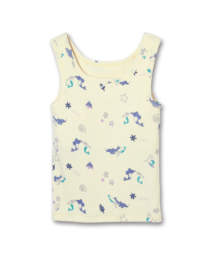 〈先行受注〉"SEA" Midori Nakajima 針抜きタンクトップ