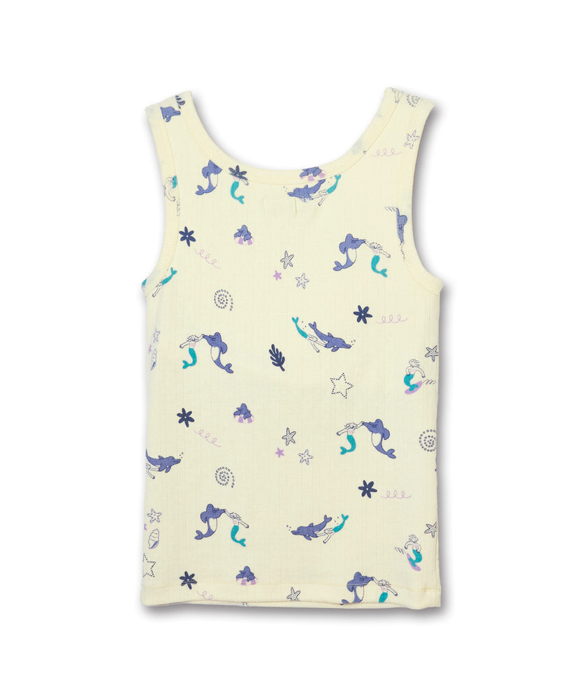 〈先行受注〉"SEA" Midori Nakajima 針抜きタンクトップ