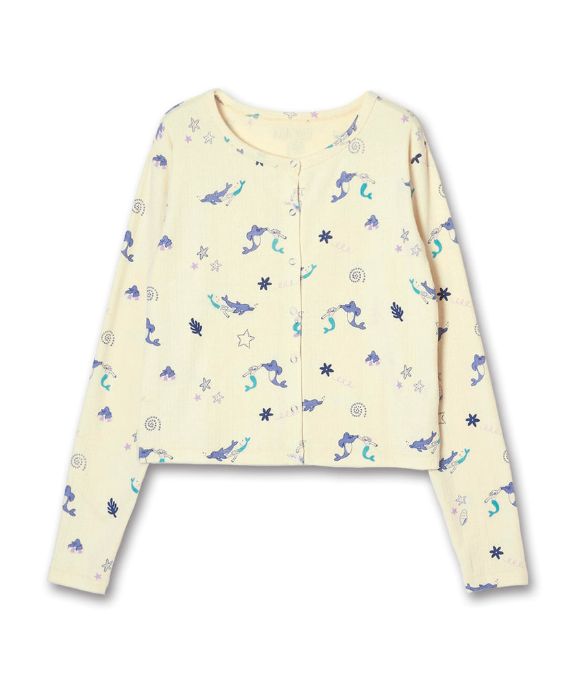 〈先行受注〉"SEA" Midori Nakajima 針抜きカーディガン