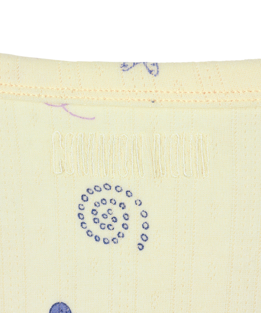 〈先行受注〉"SEA" Midori Nakajima 針抜き半袖トップス