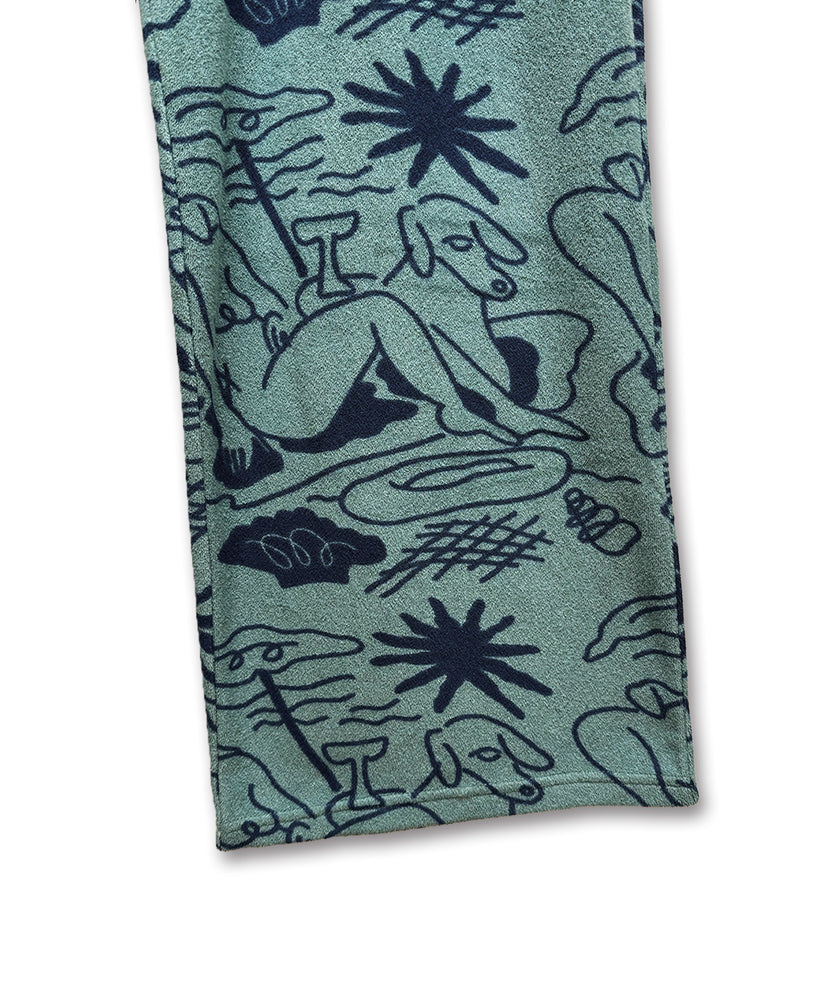 〈先行受注〉"SEA" norahi パイルパンツ