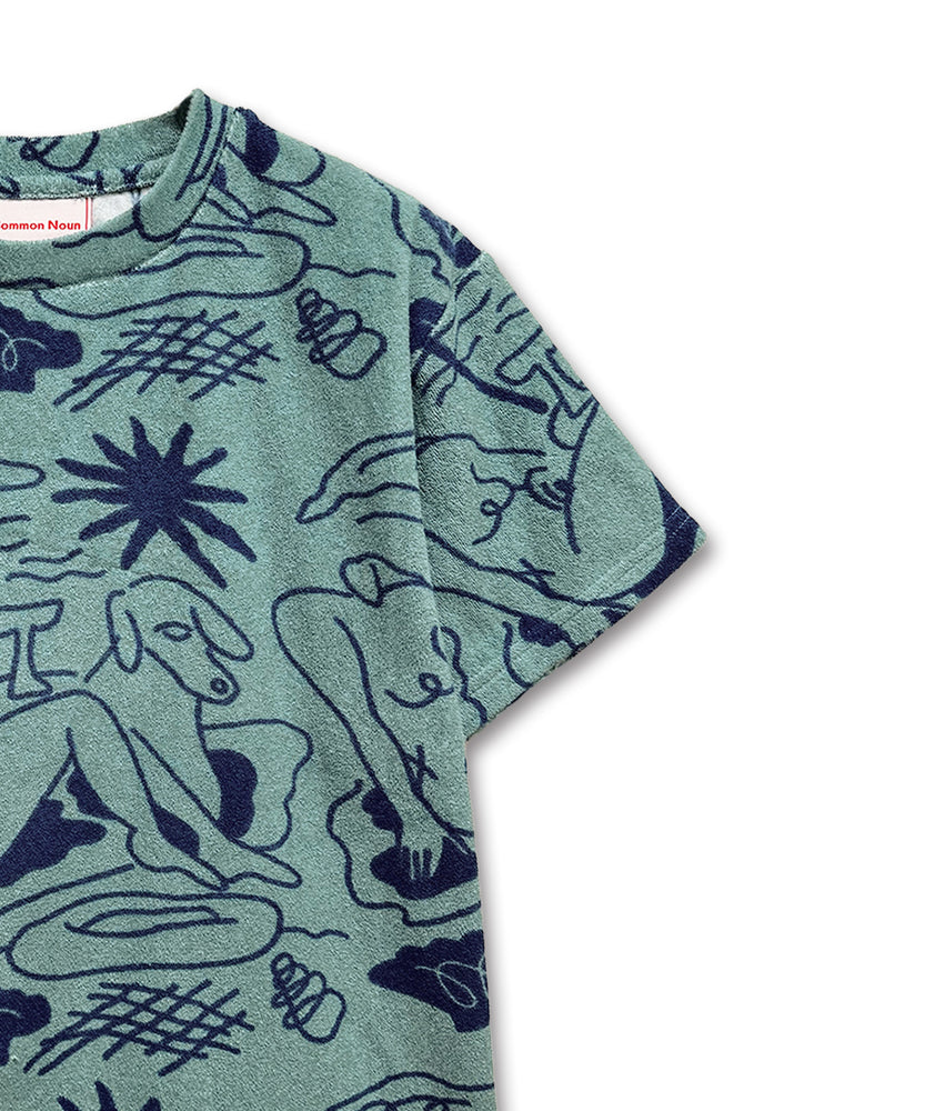 〈先行受注〉"SEA" norahi パイル半袖T